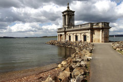 Normanton church, Rutland Water Reservoir