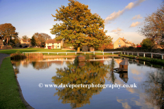 Village Green and Duck Pond, Barrowden village