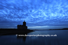 Dusk, Normanton church, Rutland Water