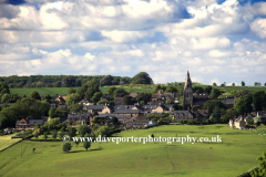 The river Welland valley and Seaton village