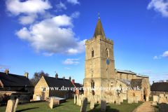 Spring, St Marys church, Morcott village