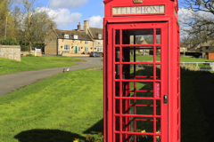 Phone box at Barrowden village
