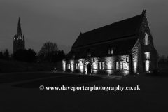 Oakham Castle at night, Oakham