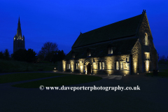 Oakham Castle at night, Oakham