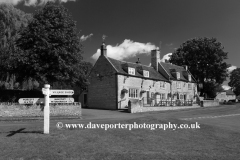 The village green at Barrowden village
