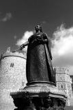 Queen Victoria Monument outside Windsor Castle
