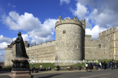 Exterior view of Windsor Castle, Windsor