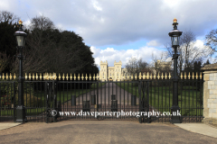 Exterior view of Windsor Castle, Windsor