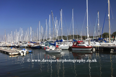 Sailing Boats in Lymington Harbour