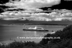 Summer view of Bournemouth pier