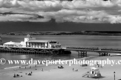 Summer view of Bournemouth pier
