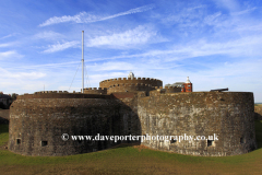Summer view of Deal Castle