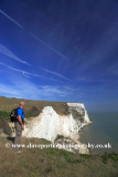 Walker at the White Cliffs of Dover