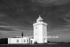 Lighthouse at St Margarets Cliff village,