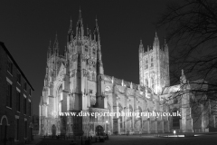 West and South elevations, Canterbury Cathedral