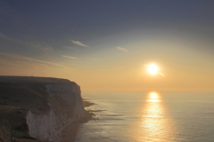 Sunrise over the White Cliffs of Dover