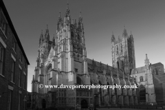 West and South elevation of Canterbury Cathedral