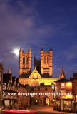 Dusk over Lincoln Cathedral