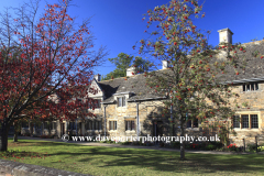 Autumn, the Almshouses cottages, Stamford