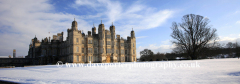 Snow Burghley House stately house
