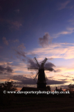 Sunset, Sibsey Trader Windmill, Sibsey village