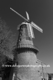 Moulton tower windmill, Moulton village