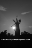 Sunset over Sibsey Trader Windmill, Sibsey village