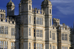 West elevation of Burghley House