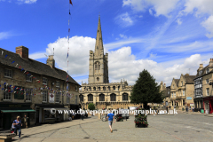 Red Lion Square, All Saints church,  Stamford