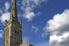 Red Lion Square, All Saints church,  Stamford