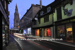 Christmas Lights, St Mars church, Stamford