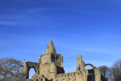 Winter view of Crowland Abbey, Crowland