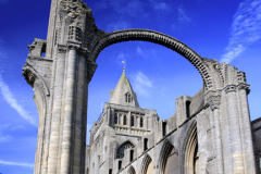 Summer view of Crowland Abbey, Crowland
