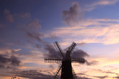 Sunset, Sibsey Trader Windmill, Sibsey village