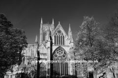 East elevation of Lincoln cathedral