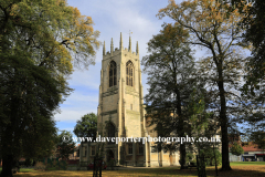 All Saints church, Gainsborough town