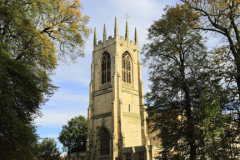 All Saints church, Gainsborough town