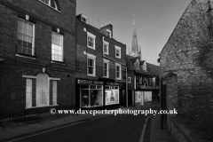 Georgian buildings along Vine Street, Grantham