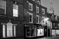 Georgian buildings along Vine Street, Grantham