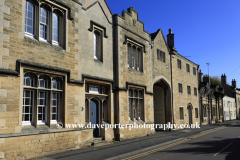 Architecture, main street, Market Deeping town