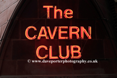 Cavern club in Mathew Street, Liverpool
