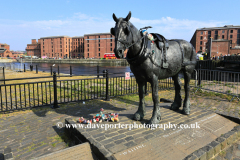 The Liverpool Carters Working Horse Monument
