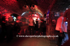 Inside the Cavern club in Mathew Street, Liverpool