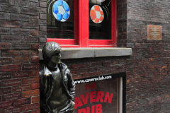 John Lennon statue outside the Cavern club