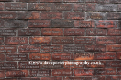 The Wall of Fame outside the Cavern club