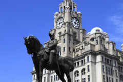 King Edward 7th Statue, George's Parade, Liverpool