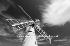 Thurne windmill, river Thurne, Norfolk Broads