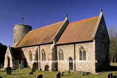 St Mary’s church, Burnham Deepdale village