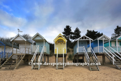 Colourful beachuts on Wells beach