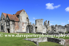 Ruins of Castle Acre Priory, Castle Acre village